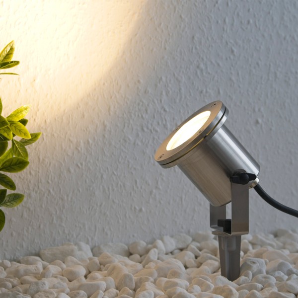 Badstrahler & LED Leuchtmittel & Fassung GU10 230V 12V Aussenbereich Terrasse 