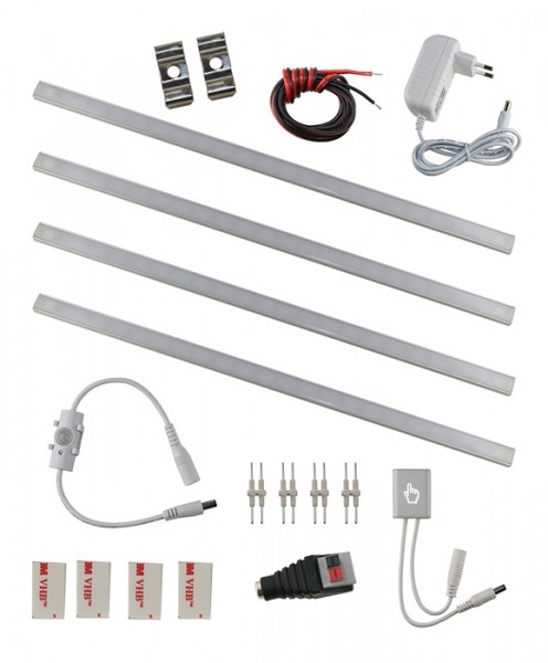 LED Lichtleisten PRO DIY Kit mit LED trafo und dimmer