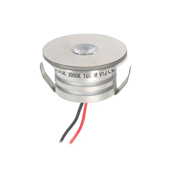 3W Mini Einbaustrahler Mini Spot - "Luxonix" - IP65 - 3000K leuchtet vorne & seitlich