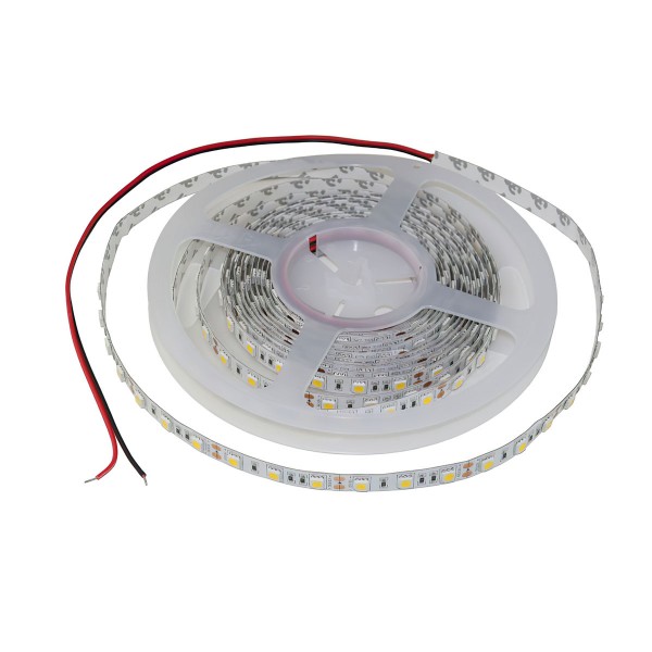 LED-Streifen Strip Light 5m 3000K Warmweiss 24V DC