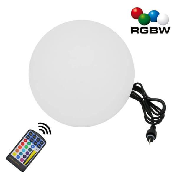 20CM RGB+WW Kugelleuchte &quot;NATARE&quot; für Außen - IP68 - Netzteil separat erhältlich