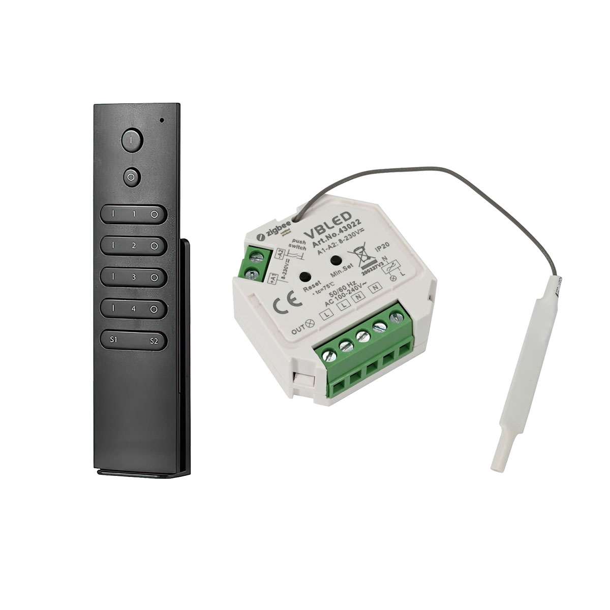 OSRAM Smart Home Mini Switch Weiß ZigBee Lichtschalter Dimmer Fernbedienung