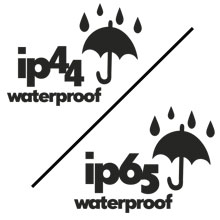 waterproof IP44 IP65