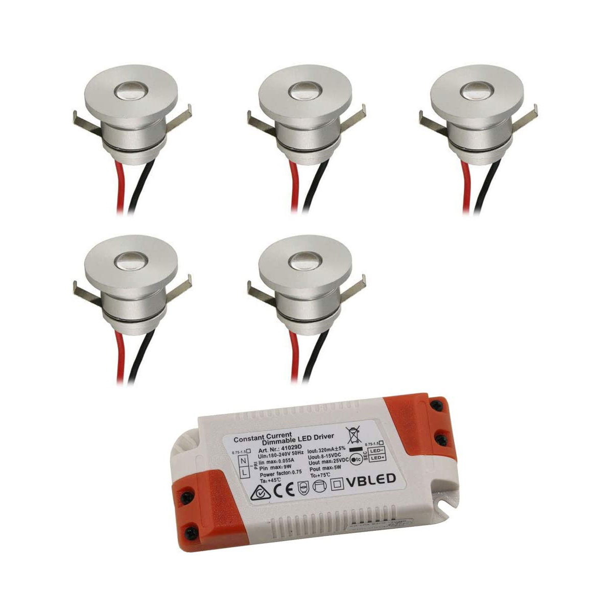 Led Einbaustrahler Set Mit Trafo