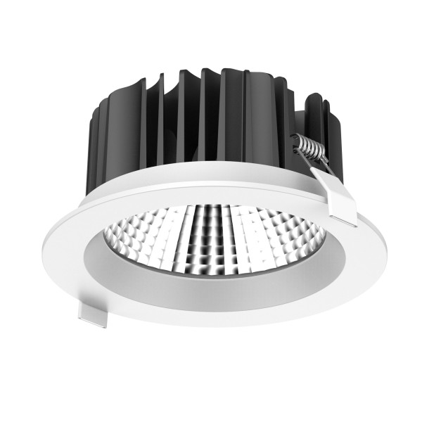 LED Einbauleuchte &quot;Reflecto&quot; - 13W 3000K IP54 Schnitt Ø90mm