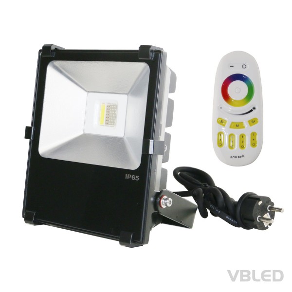 RGB+W LED Scheinwerfer Flutlicht 50W