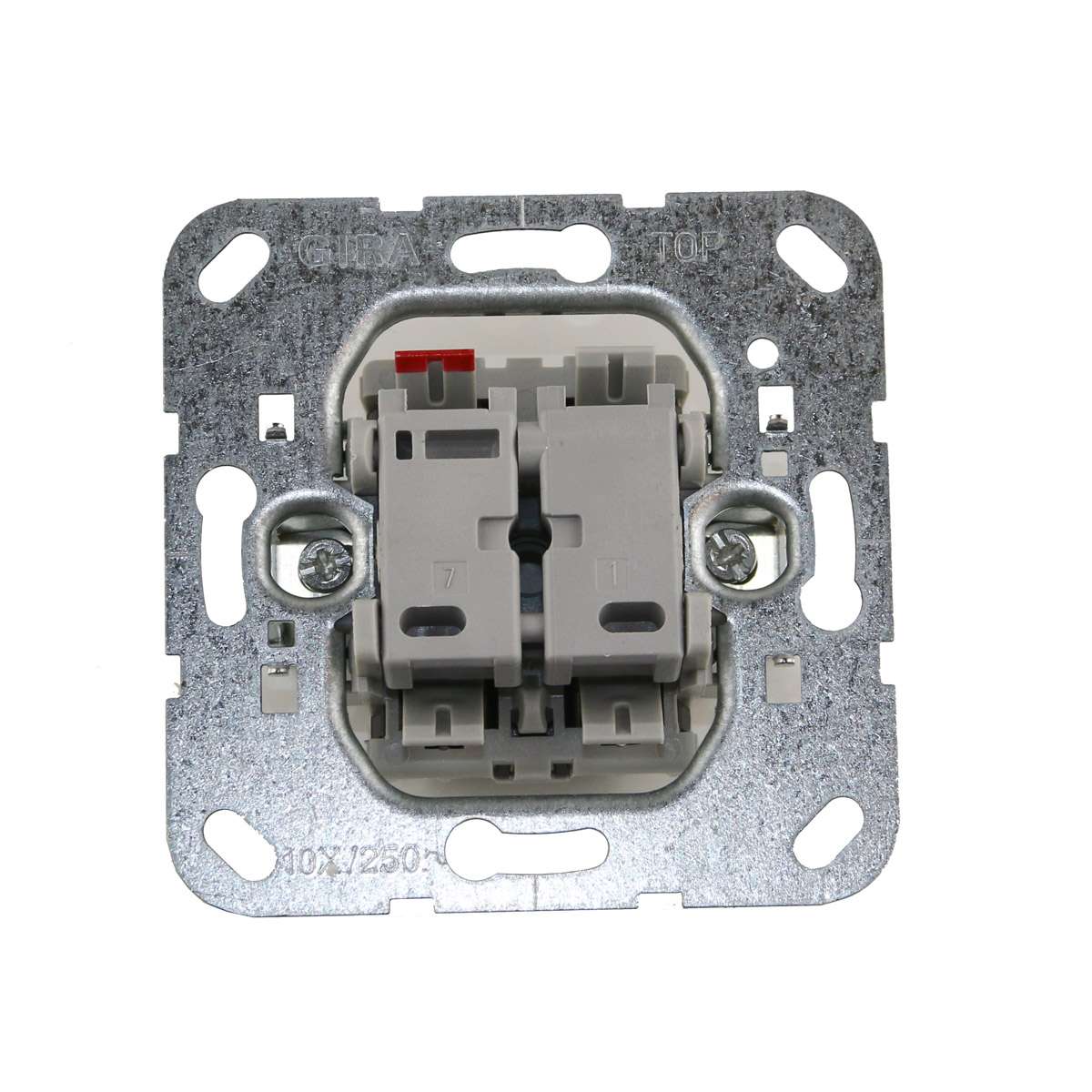 GIRA Tastschalter für UniversalDimmer, 230V, Wand Wechselschalter