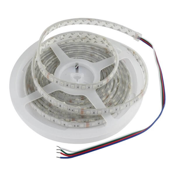 5m LED Streifen RGB IP67 24V DC