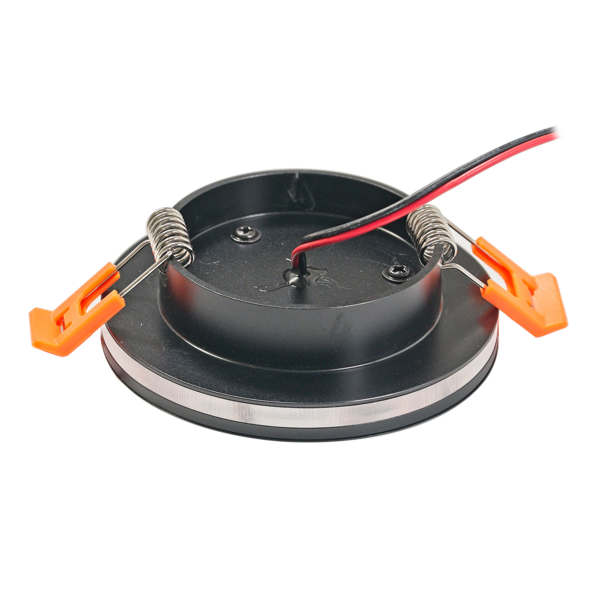 VBLED Einbauleuchte 6W, 12V AC/DC, 3000K Warmweiß - Leuchtet Vorne & Seitlich, IP20