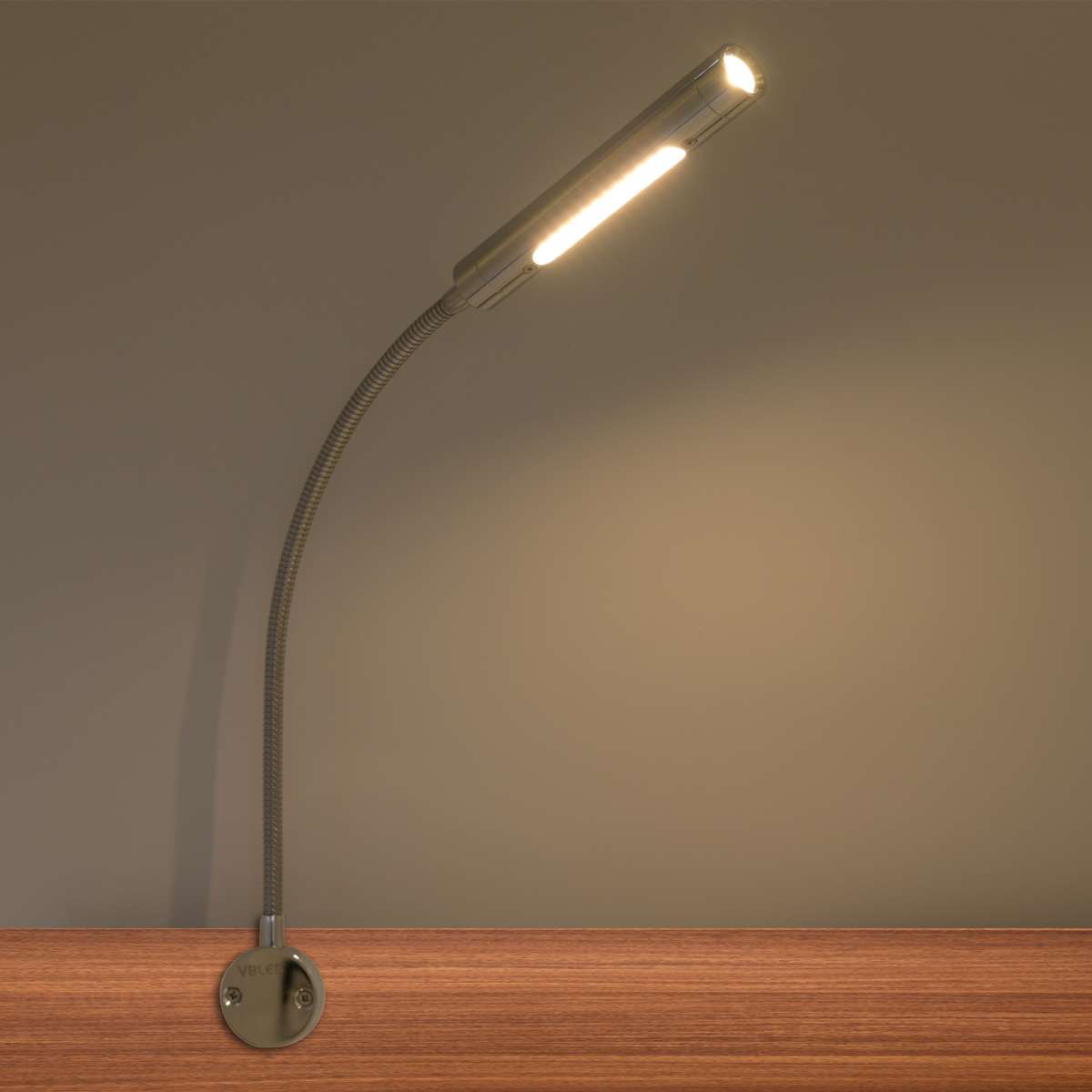 ZMH LED Deckenstrahler Deckenspots Leseleuchte Wandleuchte Wandmontage 360° Drehbar, Flexsibilität, LED Fest Integriert