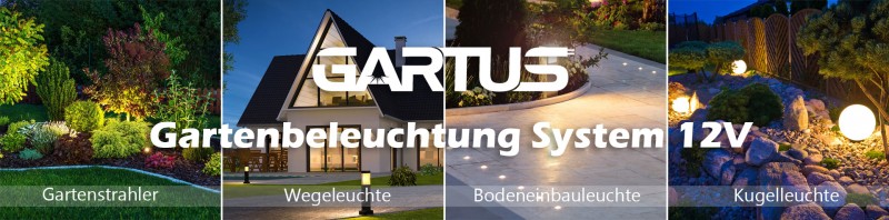 Gartus Gartenbeleuchtung System günstig kaufen! VBLED