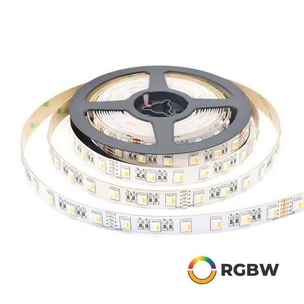 LED-Streifen Strip light 5m RGB+WW 24VDC