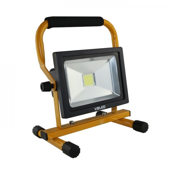 LED Akku Strahler 20W Dimmbar 6000K