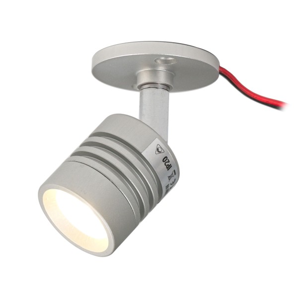 LED Deckenspot &quot;ESKINAR&quot; 3000K 3W, 12VDC - silber