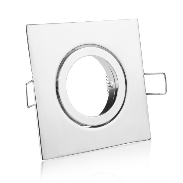 Einbauleuchten bad rahmen eckig Wasserdichte IP44 für Feuchtraum Badezimmer Dusche Aussen