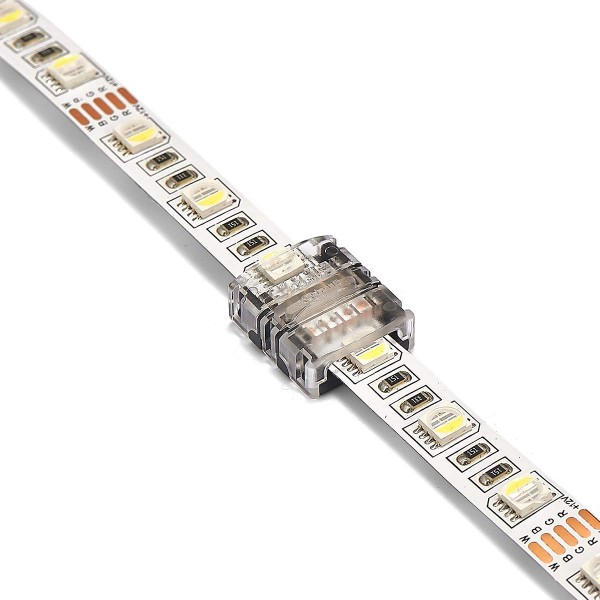 professionelle RGBW LED Streifen Verbinder 12mm 5PIN ohne Löten