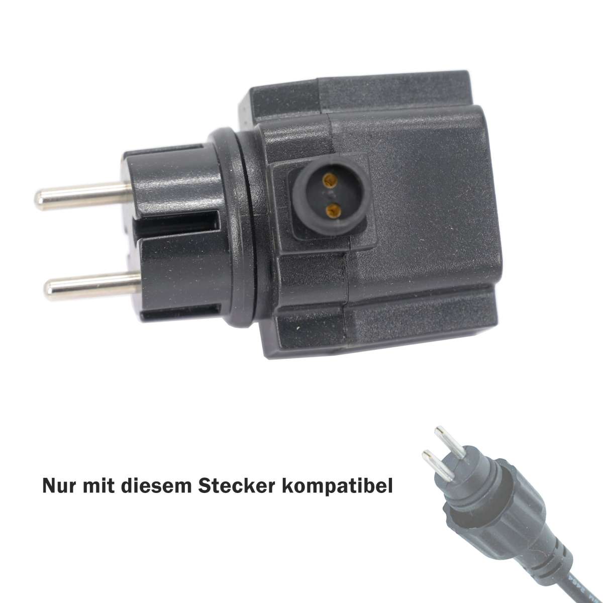 LED Trafo 24V 60W IP68 - Außen Netzteil Wasserdicht Für Beleuchtung & Teichpumpen