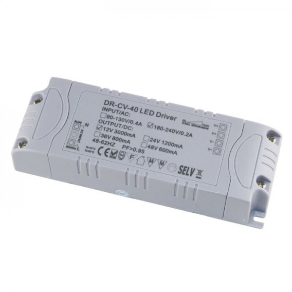 LED Netzteil 36W 12V DC dimmbar