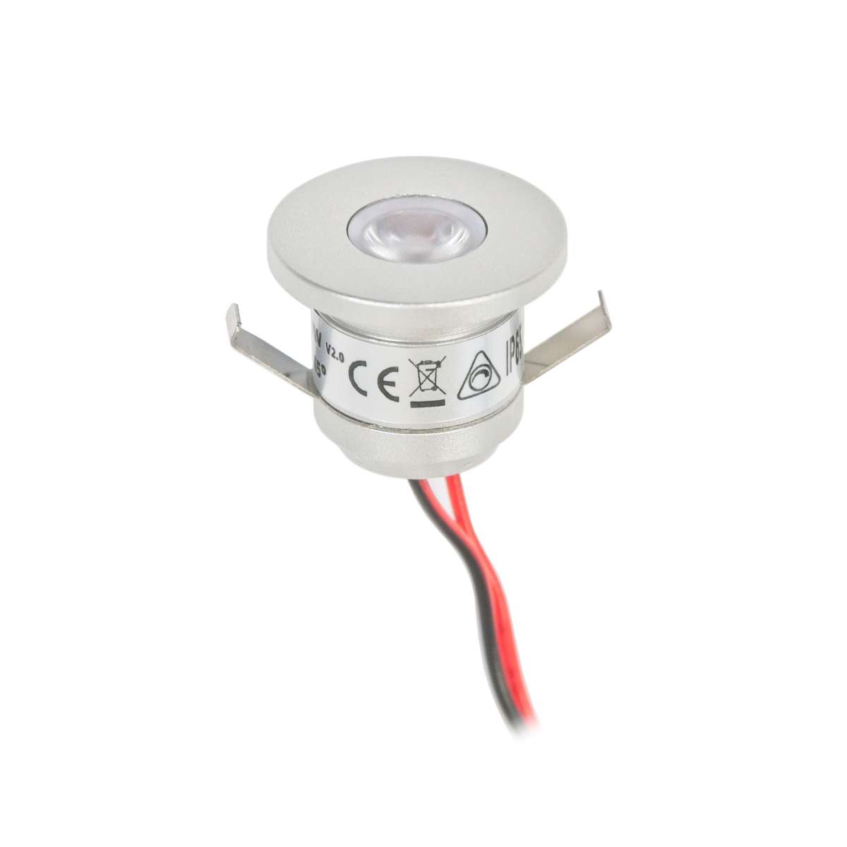 LGJEGD 12v Empotrable De Luz Led 1W IP65 Mini Led Spot Spot 25mm